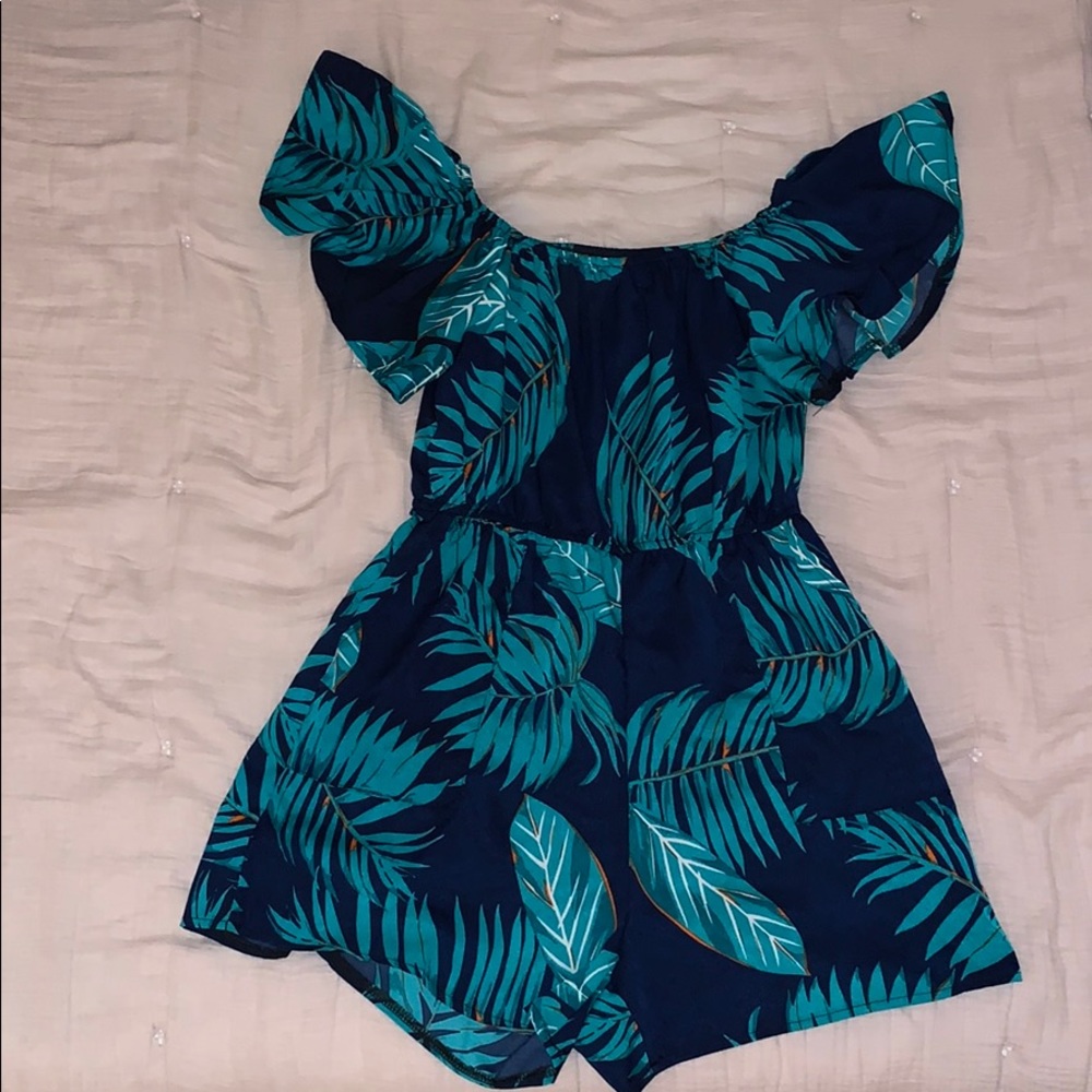 Off the shoulder romper
